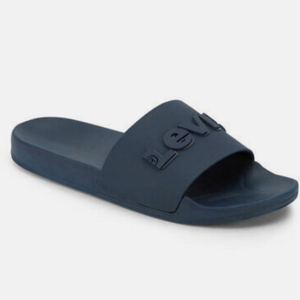 Levi's men's 3d comfort rubber outsole slip on sandals